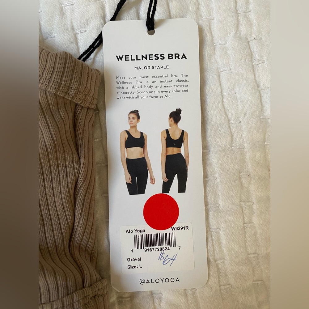 Brand New with Tag** alo, wellness bra, large - Picture 4 of 4